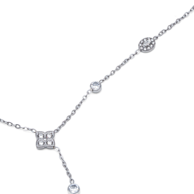 PULSERA ZO15763B PLATEADO Acero Inoxidable 2B31