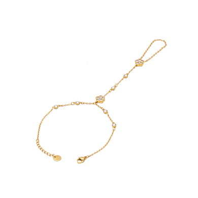 PULSERA ZO15869B DORADO ACERO INOXIDABLE 2B31