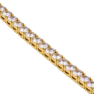 PULSERA ZO15070B5MM Dorado Acero Inoxidable -2B21