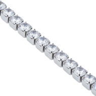 PULSERA ZO13664B/5MM PLATEADO Acero Inoxidable 2B22