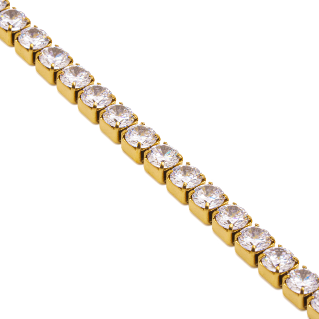PULSERA ZO13664B/5MM DORADO Acero Inoxidable 2B22