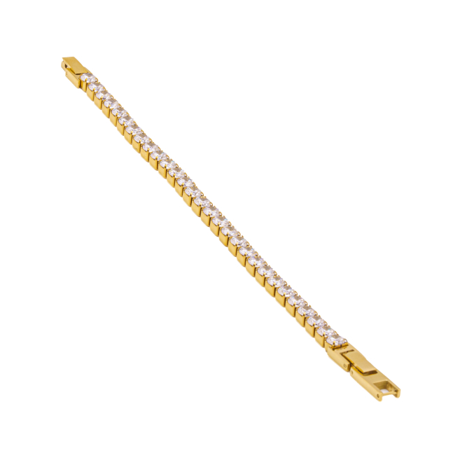 PULSERA ZO13664B/5MM DORADO Acero Inoxidable 2B22