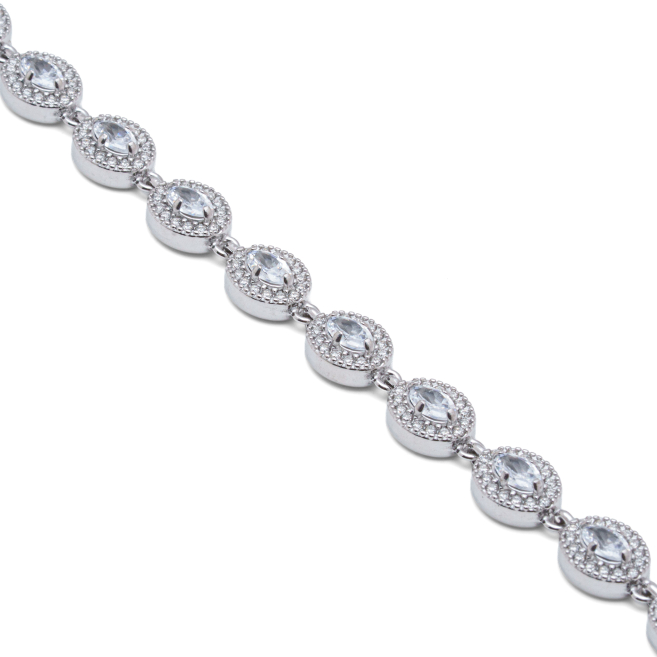 PULSERA ZO13828B Plateado Acero Inoxidable 2B21