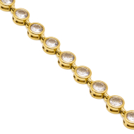 Pulsera ZO10591B550 Dorado Acero Inoxidable -2B21