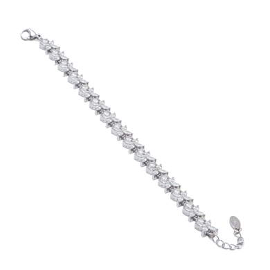 PULSERA ZO12871B Plateado Acero Inoxidable -2B22