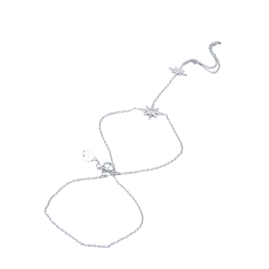 PULSERA ZO13233B Plateado Acero Inoxidable -2B31