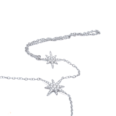 PULSERA ZO13233B Plateado Acero Inoxidable -2B31