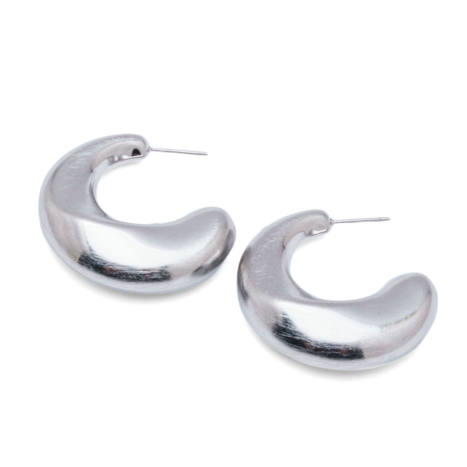 ARETES Y01251 PLATEADO Acero Inoxidable F510