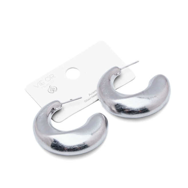ARETES Y01251 PLATEADO Acero Inoxidable F510