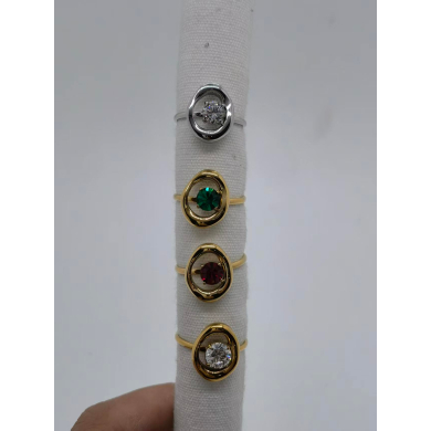 ANILLOS Y01498 PLATEADO ACERO INOXIDABLE