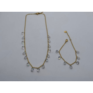 COLLAR Y01612 DORADO ACERO INOXIDABLE