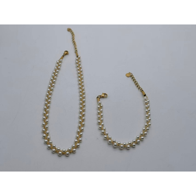 COLLAR Y01616 DORADO ACERO INOXIDABLE