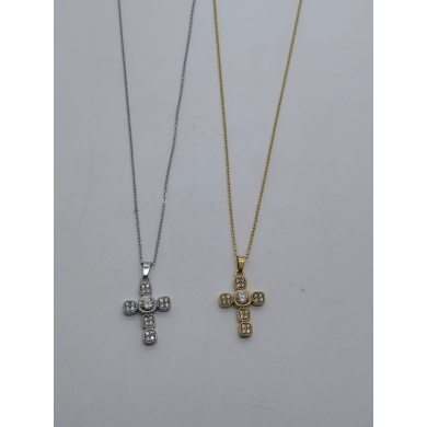 COLLAR Y01625 DORADO ACERO INOXIDABLE