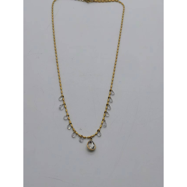 COLLAR Y01628 DORADO ACERO INOXIDABLE