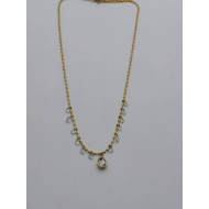 COLLAR Y01628 DORADO ACERO INOXIDABLE