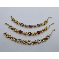 PULSERA Y01623 BEIG ACERO INOXIDABLE
