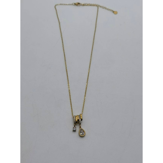 COLLAR Y01644 DORADO ACERO INOXIDABLE