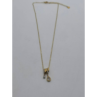 COLLAR Y01644 DORADO ACERO INOXIDABLE