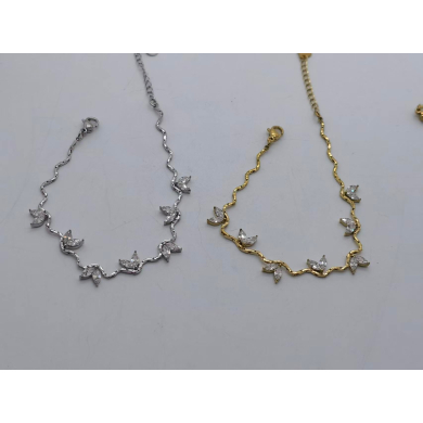 PULSERA Y01619 PLATEADO ACERO INOXIDABLE