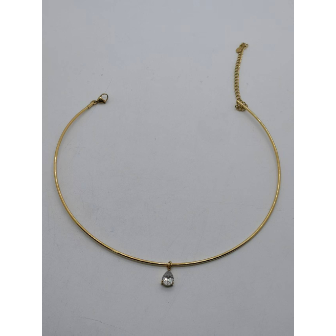COLLAR Y01652 PLATEADO ACERO INOXIDABLE