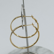 ARETES ZO9696E/40MM/200 DORADO ACERO INOXIDABLE F310
