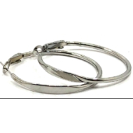 ARETES ZO9695E/30MM/180 PLATEADO  ACERO INOXIDABLE F310