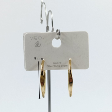 ARETE ZO9695E/30MM/180 DORADO ACERO INOXIDABLE F310