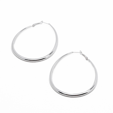 ARETES ZO13974E/60MM Plateado Acero Inoxidable F510 F510