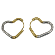 ARETES ZO16029E/23*19.5MM BICOLOR  ACERO INOXIDABLE F23 F23