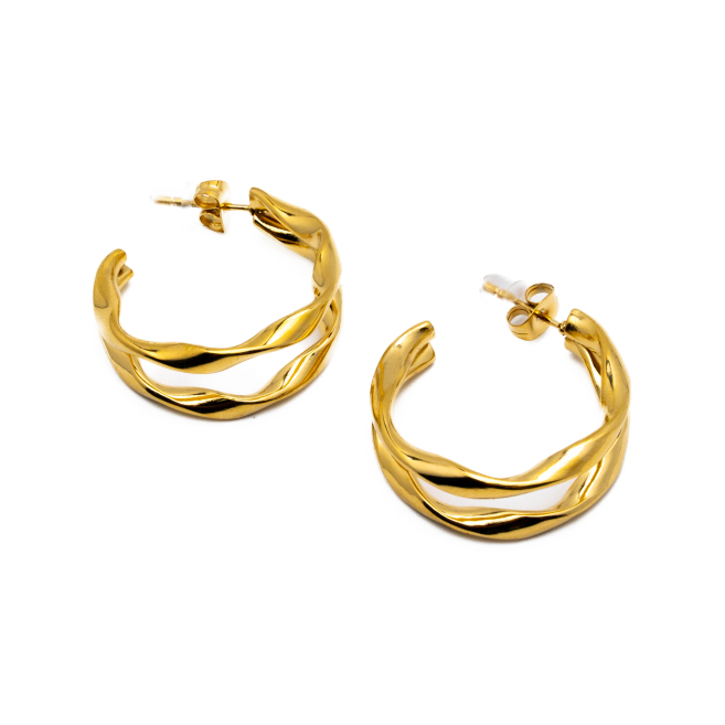ARETES ZO13927E/27MM DORADO Acero Inoxidable F37 F28