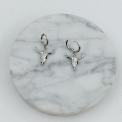 ARETES ZO10490E250 PLATEADO ACERO INOXIDABLE F43