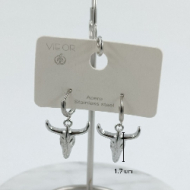ARETES ZO10490E250 PLATEADO ACERO INOXIDABLE F43