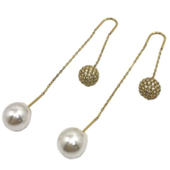 ARETES ZO15911E PLATEADO  ACERO INOXIDABLE F45