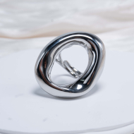 ANILLO ZO8990R300 Plateado Acero Inoxidable - A53