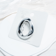 ANILLO ZO8990R300 Plateado Acero Inoxidable - A53