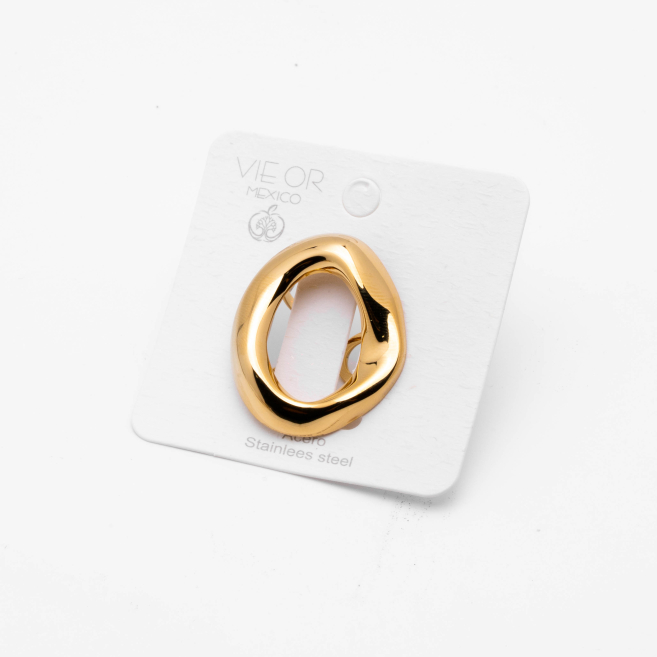 ANILLO ZO14367R/37MM/200 DORADO Acero Inoxidable  A51