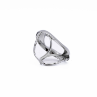 ANILLO ZO14367R/37MM/200 PLATEADO Acero Inoxidable A51 A51