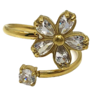 ANILLOS ZO15604R PLATEADO  ACERO INOXIDABLE A33