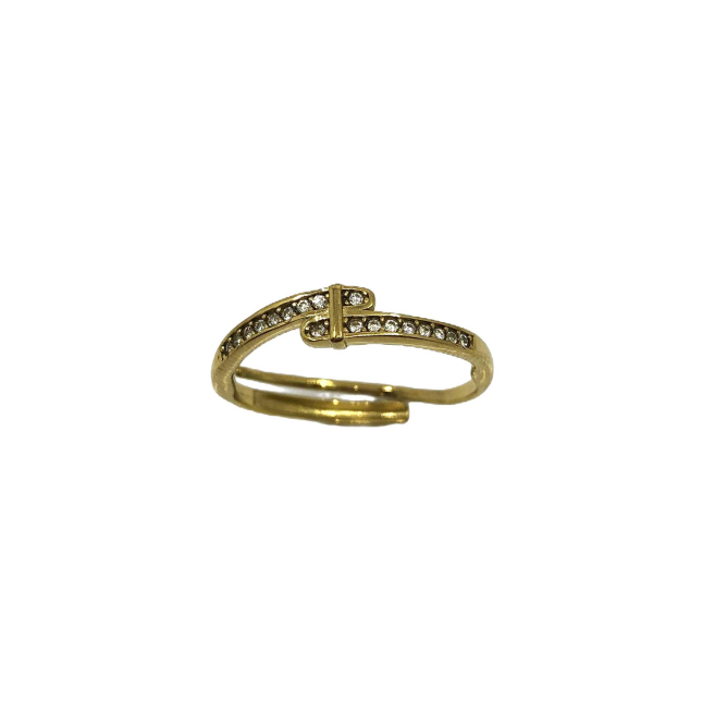 ANILLOS ZO13745R PLATEADO  ACERO INOXIDABLE A31