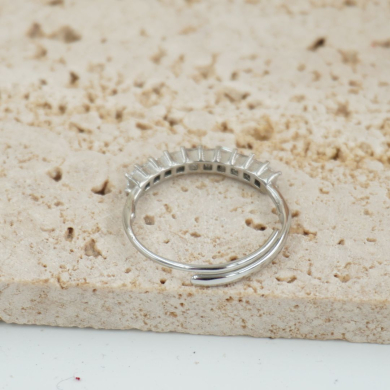 ANILLO ZO11728R PLATEADO Acero Inoxidable A31