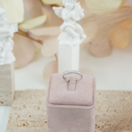 ANILLO ZO11728R PLATEADO Acero Inoxidable A31