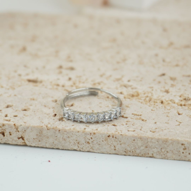 ANILLO ZO11728R PLATEADO Acero Inoxidable A31
