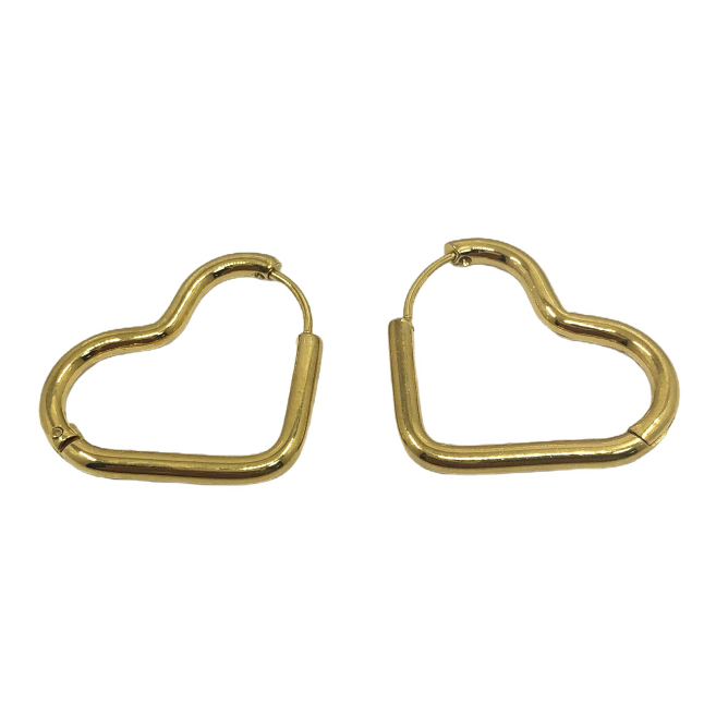 ARETES ZO16049E/26*23MM BICOLOR  ACERO INOXIDABLE F23