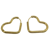 ARETES ZO16049E/26*23MM BICOLOR  ACERO INOXIDABLE F23