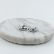 ARETES ZO11249E/8MM/200 PLATEADO ACERO INOXIDABLE F22