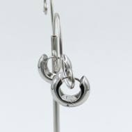 ARETES ZO11249E/8MM/200 PLATEADO ACERO INOXIDABLE F22