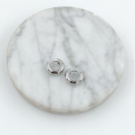 ARETES ZO11249E/8MM/200 PLATEADO ACERO INOXIDABLE F22