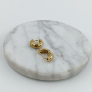 ARETES ZO11249E/8MM/200 PLATEADO ACERO INOXIDABLE F22