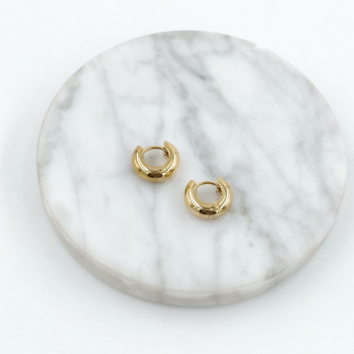 ARETES ZO11249E/8MM/200 PLATEADO ACERO INOXIDABLE F22