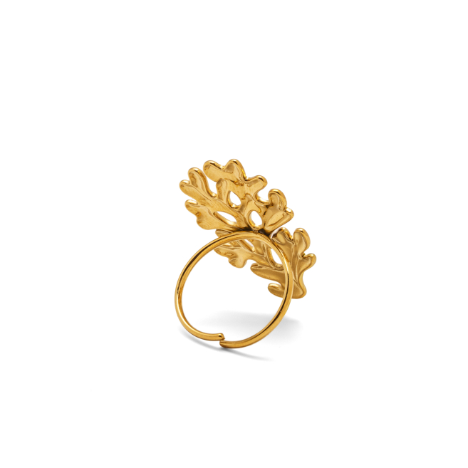ANILLO ZO13065R DORADO Acero Inoxidable A55